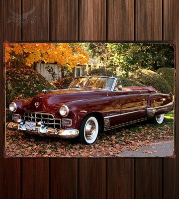 Металлическая табличка Cadillac Sixty-Two Convertible 082